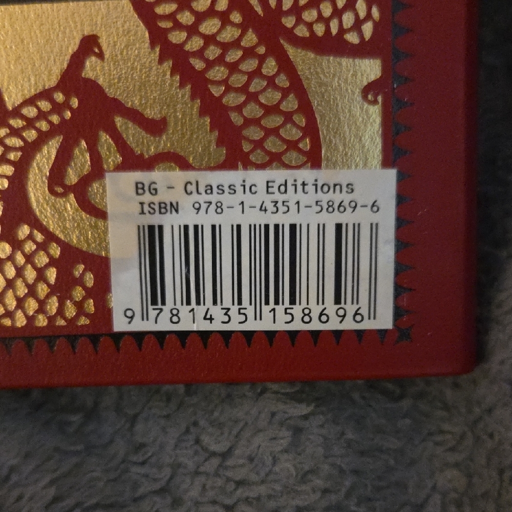 The Art of War by Sun Tzu - Red and Gold Edition - Picture 3 of 7